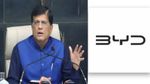 சீனா BYD-யா வாய்ப்பில்ல ராஜா.. மத்திய அமைச்சர் பியூஷ் கோயல் கொடுத்த பதில்..!