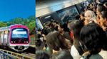 பெங்களூர் மெட்ரோ: 10 நிமிட இடைவெளியில் ரயில் இயக்கம்.. மெட்ரோ நிலையத்தில் பயணிகள் அவதி..!