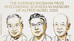 2025ஆம் ஆண்டு பொருளாதார பிரிவுக்கான நோபல்பரிசு அறிவிப்பு!! 3 பேருக்கு பகிர்ந்தளிப்பு!!