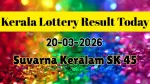 கேரள லாட்டரி சுவர்ண கேரளம் SK-45 முடிவுகள் வெளியீடு: எப்படி பரிசு தொகையை பெறுவது?