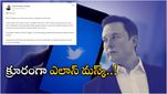 Elon Musk: కిరాతకంగా ఎలాన్ మస్క్.. పాపం ఆ ఉద్యోగి తొలగింపు.. ట్విట్టర్ నిర్ధయ..