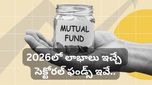 Mutual Funds: రిస్క్ తీసుకునే సత్తా ఉంటేనే ఈ ఫండ్స్‌లోకి రండి! 2026లో లాభాలు ఇచ్చే సెక్టార్లు ఇవే!