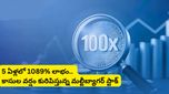 Multibagger Stock: 5 ఏళ్లలో 1089% లాభం.. కాసుల వర్షం కురిపిస్తున్న మల్టీబ్యాగర్ స్టాక్!