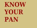 What is PAN and what you need to know about it?