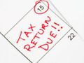 Can an income tax return be filed after the due date?