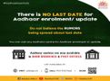No Last Date For Aadhar Enrollment or Update: UIDAI