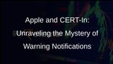 Apple Cyber Security Team Meets CERT-In Over Warning Notifications to Opposition Leaders