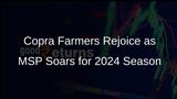 Copra MSP Increased by Rs 250-300 Per Quintal for 2024 Season