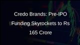 Credo Brands Secures Rs 165 Crore from Anchor Investors Prior to IPO Launch