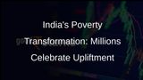 India Achieves Milestone: 24.82 Crore People Emerge from Multidimensional Poverty
