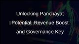Panchayats Urged to Boost Revenue, Governance: RBI Report