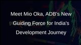 Mio Oka Takes Charge as ADBs New Country Director for India