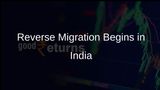 FM Nirmala Sitharaman Highlights the Start of Reverse Migration in India