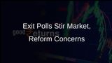 Stock Market Dips on Exit Polls, Coalition May Slow Reforms: Experts