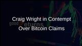 Craig Wright Found in Contempt of UK Court for False Bitcoin Claims