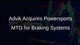 Advik Acquires Powersports MTG to Strengthen Motorcycle Braking System Expertise