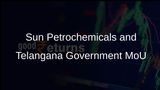 Sun Petrochemicals Signs MoU with Telangana Government for Rs 45,500 Crore Pumped Storage Hydro Power Projects