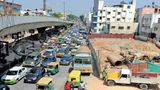 Bengaluru Metro Construction Causes Traffic Chaos In HSR Layout: Flyover Shutdown Disrupts Commuters
