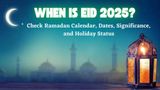 Eid 2025 Date: Will the Shawwal Moon Be Visible for a March 31 or April 1 Celebration?