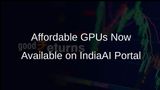 GPUs Offered at Rs 67/Hour on IndiaAI Compute Portal to Boost Access for Startups and Researchers