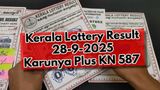 Kerala Lottery Result On 28-08-2025 For Karunya Plus KN.587 Lucky Draw: Biggest Prize Rs 1 Cr; Winners List