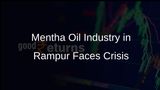 US Tariff Impact: Mentha Oil Industry in Rampur Faces Severe Crisis