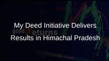 Himachal Pradesh Revenue Department's Digital Initiative My Deed Achieves Positive Outcomes