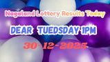 Nagaland State Lottery Sambad 1 PM Result 30-12-2025; Dear Morning Results DECLARED, Check 1st Prize Winner