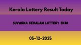 Kerala Lottery Result Today, Dec 5: Suvarna Keralam SK 30 Result OUT: Rs. 1 Crore Jackpot Winner Announced