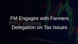 Finance Minister Nirmala Sitharaman Engages with Farmers Delegation Led by D Purandeswari on Taxation Issues