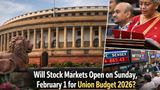 No Stock Market Holiday on Budget Day: BSE & NSE Open on Sunday, Feb 1st; Check Full Market Timings Here