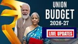 Union Budget 2026 Live: Growth Push in Focus, Says FM Sitharaman; Markets Reacts Sharply