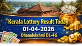 Dhanalekshmi DL-46 Result Today: Kerala Lottery Results 01-04-2026 Out, Check Full Winners List