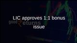 LIC bonus share issue: Board approves 1:1 equity shares, capitalising Rs 6,325 crore reserves