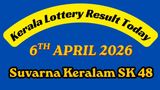 Kerala Lottery Result Today 10/04/2026: Suvarna Keralam SK 48 Results DECLARED; Who Won Rs. 1Cr?