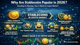 Why Are Stablecoins Popular In 2026? Decoding Its Meaning, How It Works In Crypto Market?
