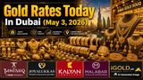 Gold Rates Today (03-04-2026) Crash In Dubai: 24K, 22K, 18K At Tanishq, Joyalukkas, Kalyan, iGold, Malabar