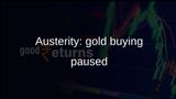 Austerity measures: Agriculture ministry officials pause gold buying for a year