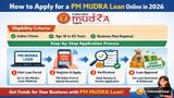 How To Apply For A PM MUDRA Loan Online In 2026: Eligibility And Step-By-Step Process