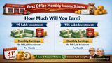 Post Office Monthly Income Scheme: How Much Will You Earn On 9 Lakh & 15 Lakh Investment?