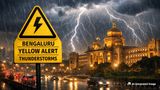 Bengaluru Weather Update: IMD Issues Yellow Alert for Afternoon Thunderstorms and Rain