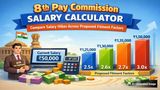 8th Pay Commission Salary Calculator: Compare Salary Hikes Across Proposed Fitment Factors