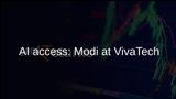 AI access: Narendra Modi urges democratisation of technology at VivaTech 2026 in Paris