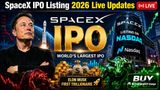 SpaceX IPO Listing 2026 Live: World's Largest IPO To Offer Additional 83.33 Million Shares For 30-Days At $135