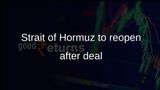 Strait of Hormuz to reopen after Iran deal, Trump says ahead of Sunday signing