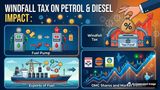 Fuel Prices Alert: Windfall Tax Hiked On Diesel, Unchanged For Petrol; HPCL, IOCL, BPCL Shares In Focus