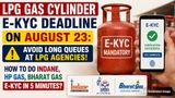 LPG Gas Cylinder E-KYC Deadline: Avoid Long Queues! How To Complete Indane, HP, Bharat Gas E-KYC In 5 Minutes