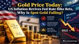 Gold Price Today: US Inflation Revives Fed Rate Hike Bets, Why Is Spot Gold Falling?