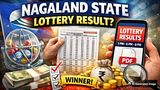 Nagaland Dear Lottery Result Today 6.9.2026 1PM 6PM 8PM: Sunday Lottery Sambad Live: Winners List