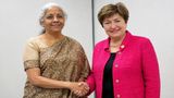 Finance Minister Nirmala Sitharaman Meets IMF Chief Georgieva